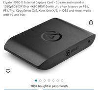 Elgato HD60 X External Capture Card - Stream and record in 1080p