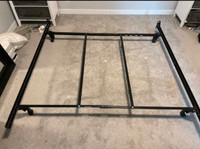 King/Queen/Double Adjustable Metal Bed Frame 