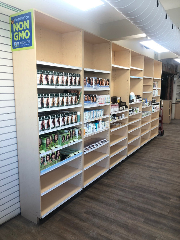 Custom Wood Wall From Health & Beauty Retail in Storage & Organization in Barrie - Image 2