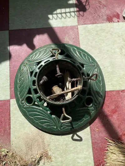 Vintage Metal Xmas Tree Stand, View more