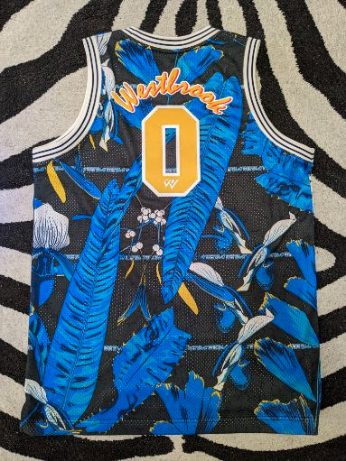 Westbrook Jordan Why Not jersey $125 FIRM in Basketball in Barrie - Image 2