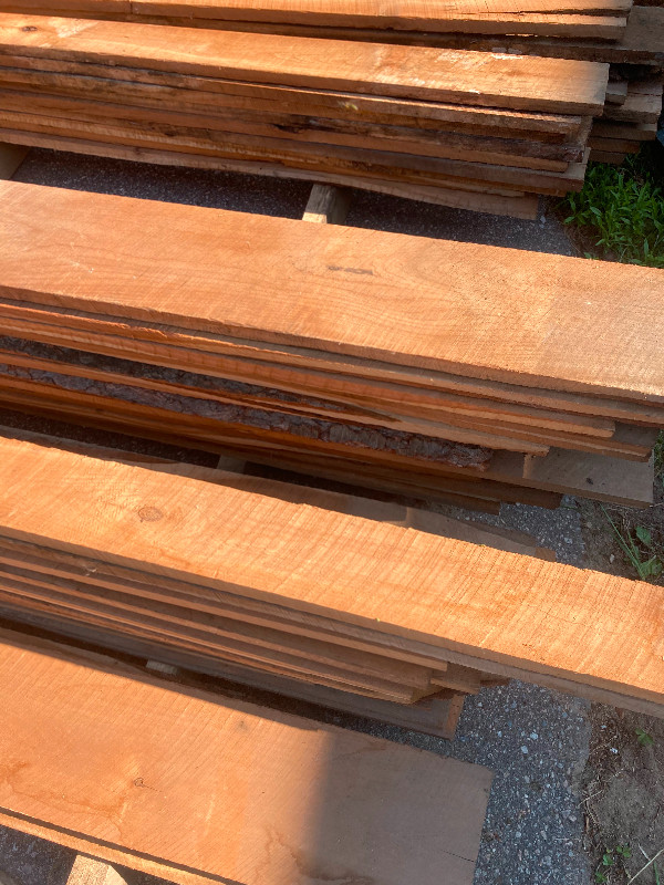 Black cherry wood sawmill boards located in North Bay in Cabinets & Countertops in Timmins - Image 3