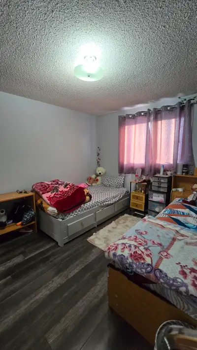 This is a ROOM SHARING on the UPPER FLOOR. Available for Aug.1. Location: McLaughlin/Charolais Rent:...