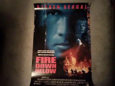 Movie Poster - Fire Down Below (Steven Seagal), View more
