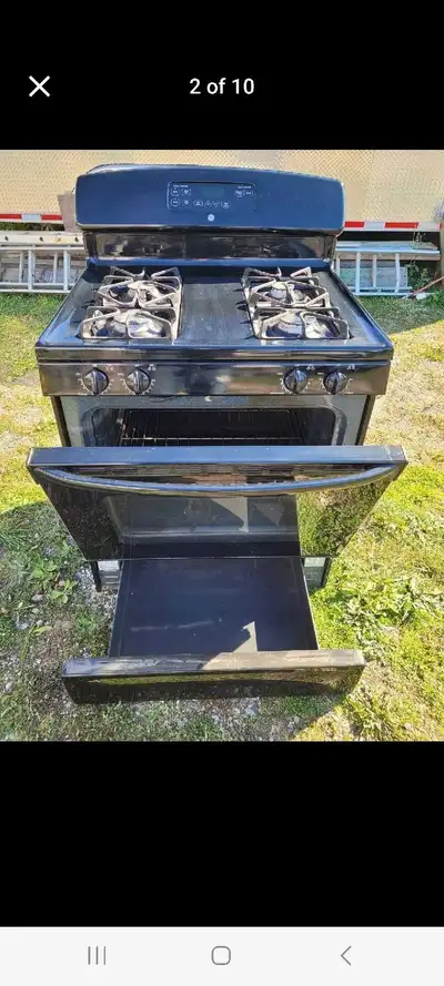 GE 4 Burner Gas Stove, View more