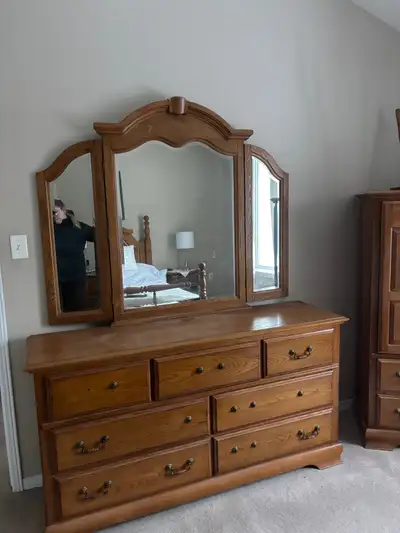 wooden bedroom furniture set, View more