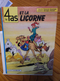 LES 4 AS ET LA LICORNE  #18 ....1980