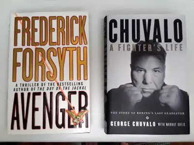 Chuvalo A Fighters Life In very good condition, cover is perfect. Hardcover First Edition very good,...