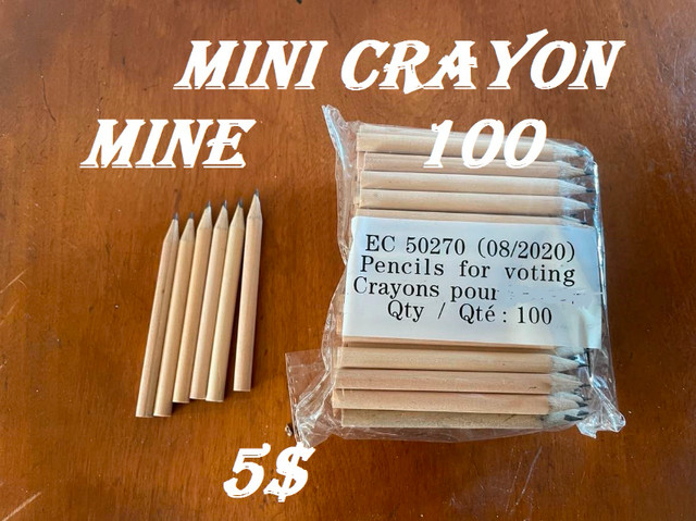 Mini crayon à mine (100) dans Autre  à Lanaudière