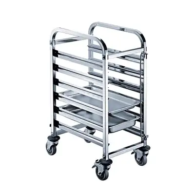 Sigma 6-Tier Stainless Steel Sheet Pan Rack, Steam Table Pan, GN pan, Hotel pan, Plastic Food Pan Ra...
