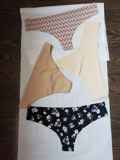 Calvin Klein,  Marilyn M, Adrienne V Thong Panties women size XL, View more