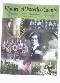 Women of Waterloo County -a Signed Copy Ontario history