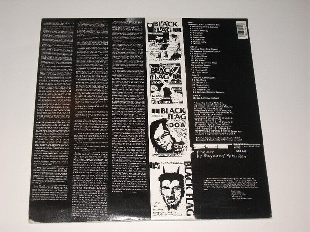 Black Flag - Everything went black  (1982) 2XLP PUNK dans CD, DVD et Blu-ray  à Ville de Montréal - Image 2