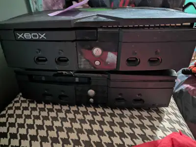 Original Xbox systems parts repair only not in working condition, View more
