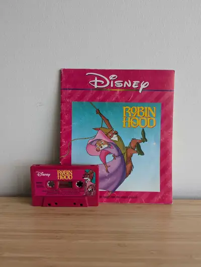Disney Robin Hood Cassette Tape Read-Along, View more