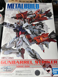 Metal build Gundam Gunbarrel striker dynames astray