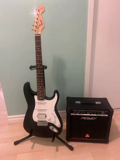 Fender Squier Electric Guitar & Amp Combo, View more