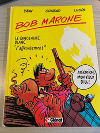 Bob Marone 2 Le dinosaure blanc BD - Pastiche Bob Morane