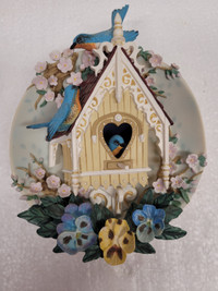 VTG “Our Gingerbread Cottage” 3 D Wall Hanging Plate