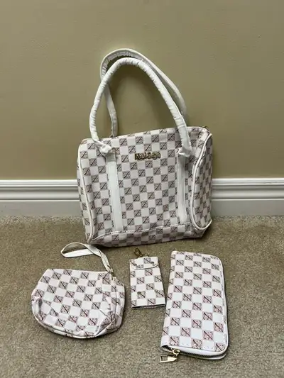 4 Pcs. Women Handbag (white, brown, black), View more