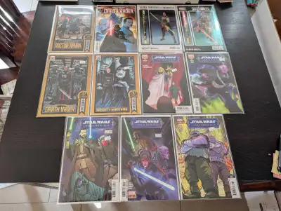 11 assorted Star Wars comics, No duplicates, Mint, View more