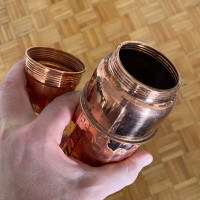 Copper water bottle 