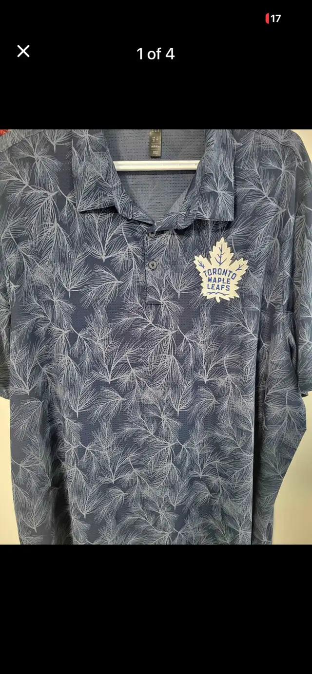Toronto Maple Leaf Golf Shirt437918152262297600