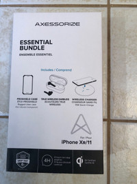 iPhone 11 and XR case, earbuds and wireless charger 