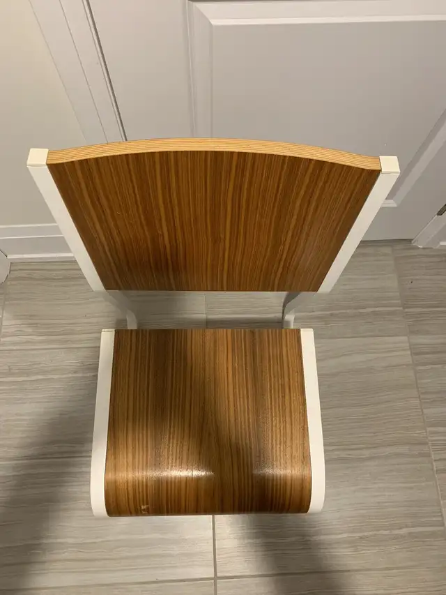 Pair of Mid Century Modern Solid Wood Chairs in Dining Tables & Sets in City of Toronto - Image 10