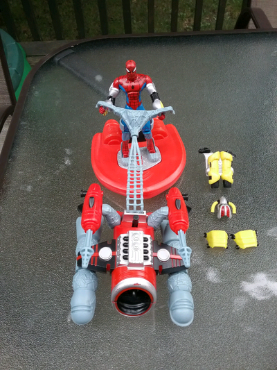 Spiderman Web Splashers Delux circa 1997, View more