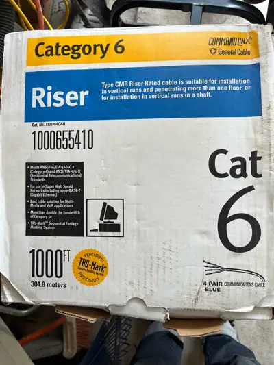 Command Linx Cat6 Cable, View more