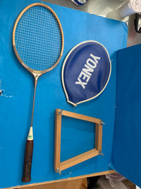 Rare Vintage Japan Yonex Badminton Wooden Racketfr B-9100$299