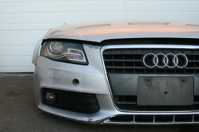 Audi A4 (B8) (Typ 8k) Hid Front End Nosecut Silver (2009-2012) in Auto Body Parts in Calgary - Image 4
