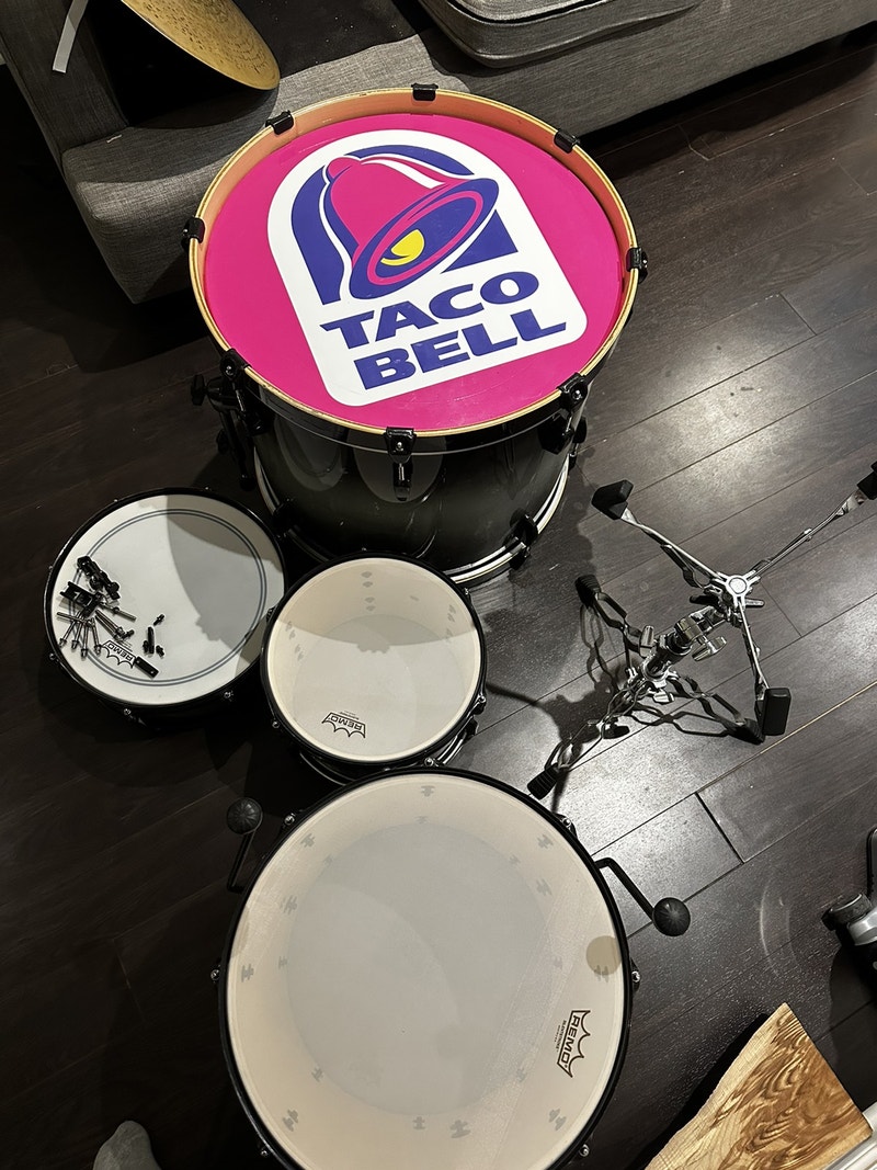 Pearl export ELX 4 piece + snare stand Drums & Percussion City of