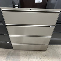 Global 4 Drawer Filing Cabinet-Excellent Condition Call Us Now!!