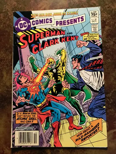 SUPERMAN & CLARK KENT COMIC BOOK, View more