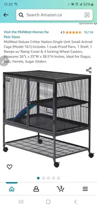 Critter nation cage