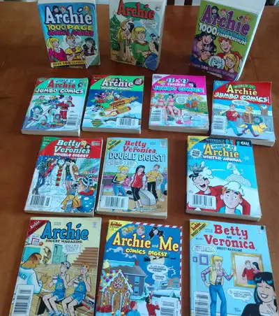 Double digests Two 1000 page jumbo books Great value