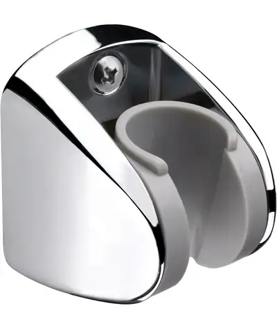 On Wall Mount Bracket to Support Handheld shower head; Surface-Protection with Solid Grade and Luxur...