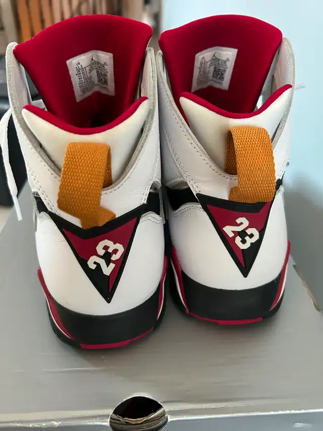 Jordan 7 Cardinal (2022) in Men's Shoes in Markham / York Region - Image 4