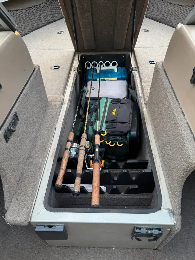 2006 Yamaha G3 Angler V185 with 150 HP 4-Stroke Yamaha Engine in Powerboats & Motorboats in Winnipeg - Image 10