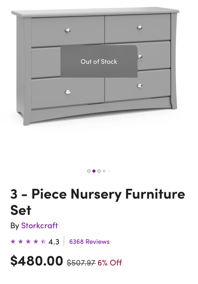 Nursery dresser in Other in Markham / York Region - Image 2