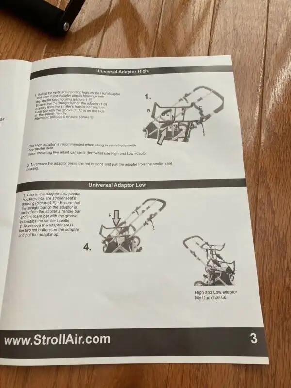 Strollair universal car seat adapter  in Strollers, Carriers & Car Seats in London - Image 6