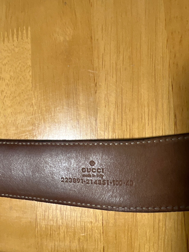 Gucci belt black authentic Men's City of Toronto Kijiji