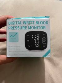 Oklar wrist digital blood pressure monitor - open box