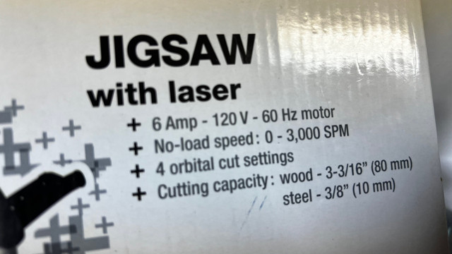 Pro Pulse Jigsaw with laser  dans Outils à main  à Ville de Montréal - Image 3