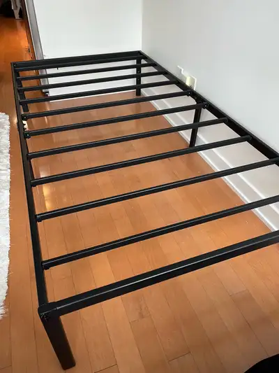 Twin metal bed frame, View more