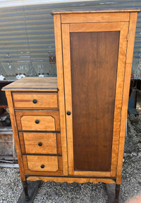 Vintage solid wood drawer