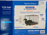 Top-Paw Dog Crate - 24 inches