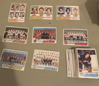 1977/78 OPC Hockey Card lot